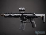DE Noveske NHR-7 Ghetto Blaster MWS GBBR Airsoft Rifle – Black - obrazek 4