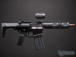 DE Noveske NHR-7 Ghetto Blaster MWS GBBR Airsoft Rifle – Black - obrazek 5