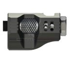 CTM Hi-Capa CNC Aluminum Compensator – Black / Silver - obrazek 2