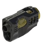 CTM Hi-Capa CNC Aluminum Compensator – Black / Gold - obrazek 3