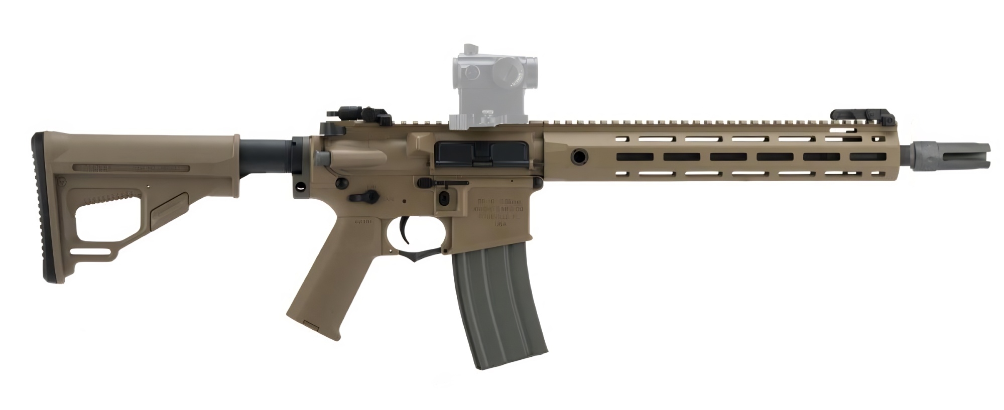 84219 ARES KAC SR-16E Mod2 M-LOK Carbine Airsoft Rifle – Tan - obrazek 7