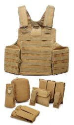 WST CIRAS MAR Tactical Vest with Pouches – Kryptek Highlander - obrazek 7