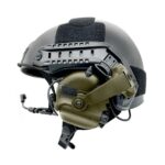 EARMOR M32X PLUS Tactical Headset with Helmet Mount – Green - obrazek 4
