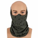 CYGNUS ARMORY Face Warrior Defender Neck Gaiter – Desert Night Camo