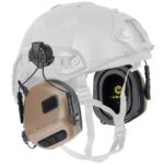 EARMOR M31H PLUS Helmet Electronic Hearing Protector – Tan