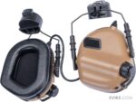 EARMOR M31H PLUS Helmet Electronic Hearing Protector – Tan - obrazek 8
