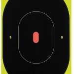 Cibles Shoot-N-C silhouette packs - Birchwood Casey - 5 cibles 23 cm + 15 cibles 10 cm + 100 pastilles noires