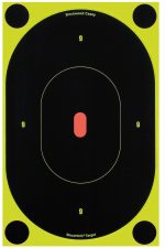 Cibles Shoot-N-C silhouette packs - Birchwood Casey - 5 cibles 23 cm + 15 cibles 10 cm + 100 pastilles noires