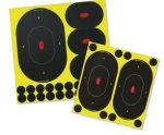Cibles Shoot-N-C silhouette packs - Birchwood Casey - 5 cibles 23 cm + 15 cibles 10 cm + 100 pastilles noires - obrazek 2