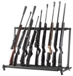 Râtelier vertical en métal pour armes - 5 armes - obrazek 2