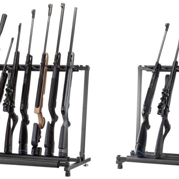 Râtelier vertical en métal pour armes - 5 armes