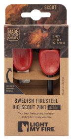 Allume-feu Scout Bio Plastic - Firesteel 2.0 - Pierre à feu Firesteel Scout Bio Plastic Coco Shell - obrazek 9