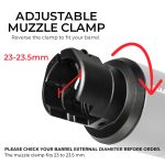 Quark C tracer silencer for ACETECH airsoft shotgun - - obrazek 4