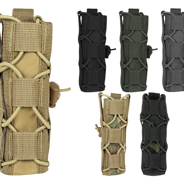 Poche Molle extensible Elite pour chargeurs pistolet Viper - NOIR