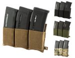 Triple poche mag plate Viper - NOIR