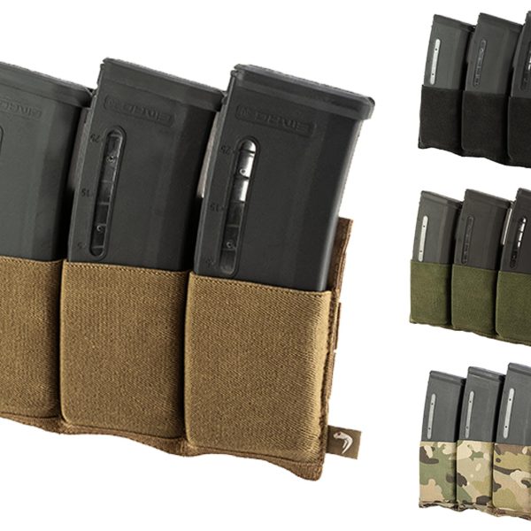 Triple poche mag plate Viper - NOIR