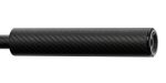 Silencieux carbone 40x200mm avec mousse Storm PC1 - Silencieux carbon 40x200mm avec mousse Storm PC1