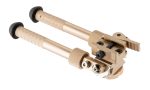 RIS tactical metal bipod Bronze - - obrazek 3
