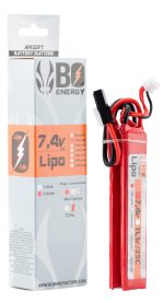 2 sticks batterie Lipo 2S 7.4V 1000mAh 25C - 2 sticks - 1000mAh 25C - Mini Tamyia - obrazek 2