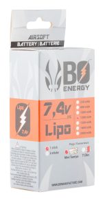 1 stick batterie Lipo 2S 7.4V 1200mAh 25C Peq - 1 Stick - 1200mAh 25C - Mini Tamyia - obrazek 3