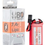 1 stick batterie Lipo 2S 7.4V 1200mAh 25C Peq - 1 Stick - 1200mAh 25C - Mini Tamyia