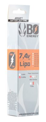 2 sticks batterie Lipo 2S 7.4V 2000mAh 25C - 2 sticks - 2000mAh 25C - Mini Tamyia - obrazek 3