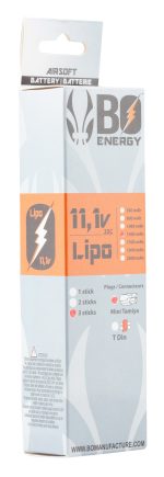 3 sticks batterie Lipo 3S 11.1V 1300mAh 25C - 3 sticks - 1300mAh 25C -  T-Dean - obrazek 3