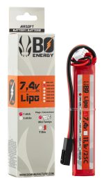 1 stick batterie Lipo 2S 7.4V 1000mAh 25C - 1 stick - 1000mAh 25C - Mini Tamyia