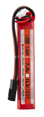 1 stick batterie Lipo 2S 7.4V 1000mAh 25C - 1 stick - 1000mAh 25C - Mini Tamyia - obrazek 2
