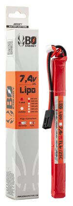 1 stick batterie Lipo 2S 7.4V 1000mAh 25C - 1 stick - 1000mAh 25C - Mini Tamyia