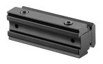Rail adaptateur 11mm vers 20mm 3 slots - RAIL BO ADAPTATEUR 11MM VERS 20MM 3 SLOTS - obrazek 2