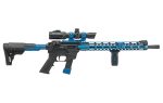 Grip Super slim M-LOK avec inserts rouge et bleu - - obrazek 4