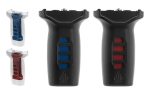 Keymod Super slim Grip with red and blue inserts - - obrazek 2