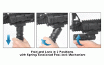 Aluminum QD foldable grip grip - - obrazek 4