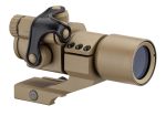 Red and Green Dot scope with Cantilever Mount tan - - obrazek 3
