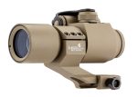 Red and Green Dot scope with Cantilever Mount tan -