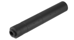 195mm Aluminium Dot Mock Suppressor Black -