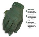 Mechanix ORIGINAL Olive Green Gloves - Olive - SIZE S - obrazek 3