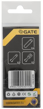 Kit de connecteurs plats (mâle/femelle) - GATE - - obrazek 3
