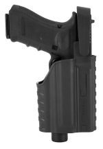 Holster rigide G17 réplique et lampe - Tan - obrazek 2