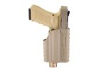 Holster rigide G17 réplique et lampe - Tan - obrazek 5