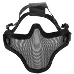 Bottom of mesh mask v1 - Black - Black mask
