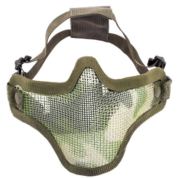 Bottom of mesh mask v1 - olive - Olive mask