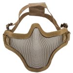 Bottom of mesh mask v1 - tan - Tan mask