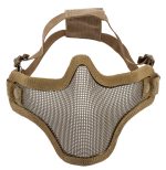 Bottom of mesh mask v1 - tan - Tan mask