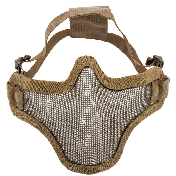Bottom of mesh mask v1 - tan - Tan mask