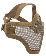 Bottom of mesh mask v1 - tan - Tan mask - obrazek 3