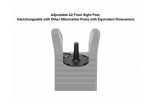 Guidon fixe UTG pour AR15 - GUIDON FIXE UTG POUR AR15 (compatible AD99994) - obrazek 3