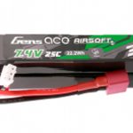 Lipo battery 2S 7.4V 3000mAh 25C 1 stick Genspow - 7.4V 3000mah 25C 2 elements
