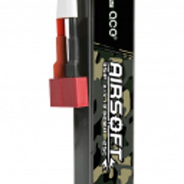 Batterie Lipo 11.1V 1200mAh 25C 1 sticks T-DEAN Genspow - 11.1V 1200mAh 25C 1 élément T Plug